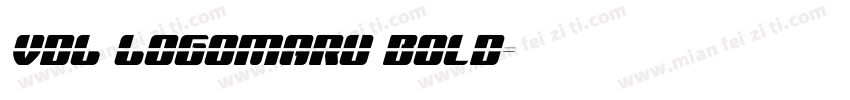 VDL LogoMaru Bold字体转换